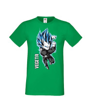 Мъжка Тениска Manga Anime Dragon Ball Z Vegeta