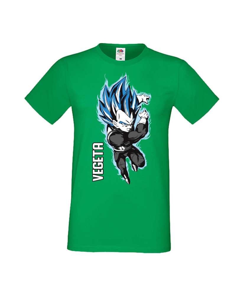 Мъжка Тениска Manga Anime Dragon Ball Z Vegeta Мъжка Тениска Manga Anime Dragon Ball Z Vegeta