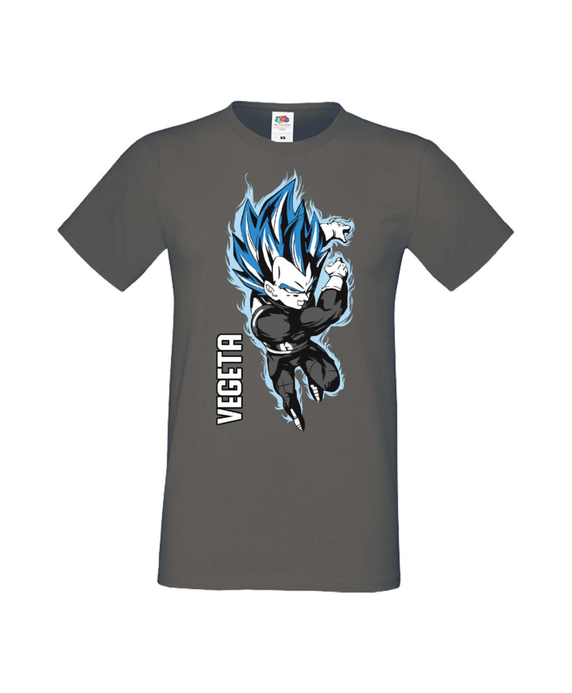 Мъжка Тениска Manga Anime Dragon Ball Z Vegeta Мъжка Тениска Manga Anime Dragon Ball Z Vegeta