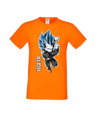 Мъжка Тениска Manga Anime Dragon Ball Z Vegeta