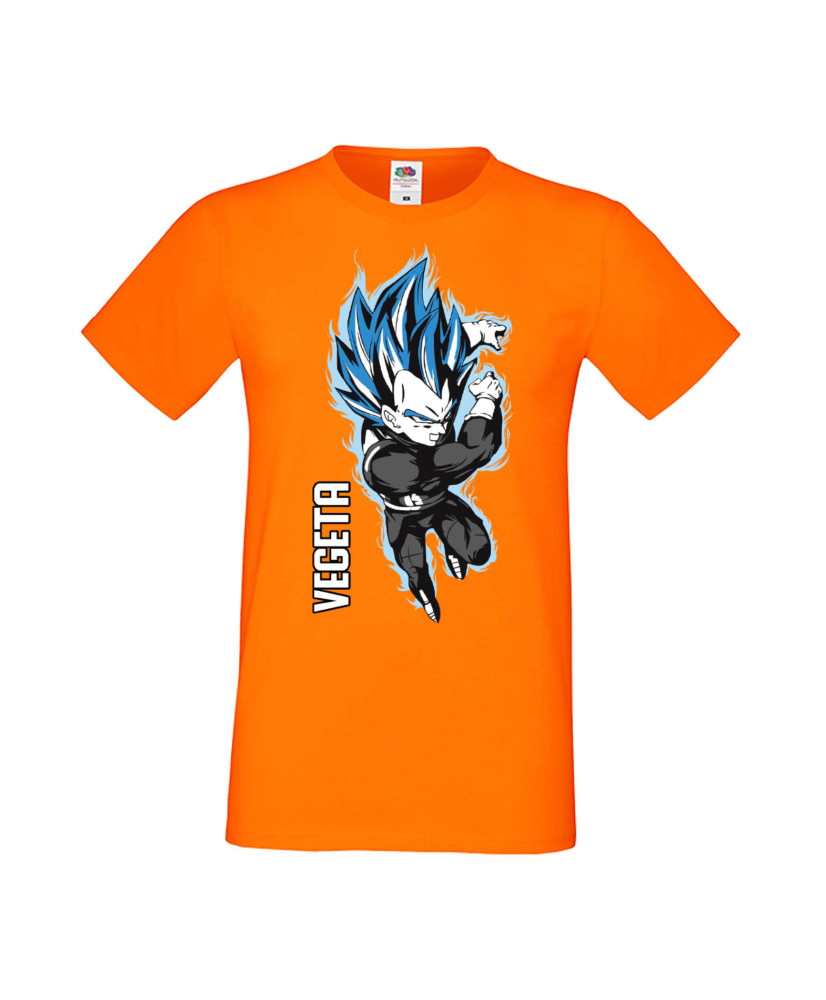 Мъжка Тениска Manga Anime Dragon Ball Z Vegeta Мъжка Тениска Manga Anime Dragon Ball Z Vegeta