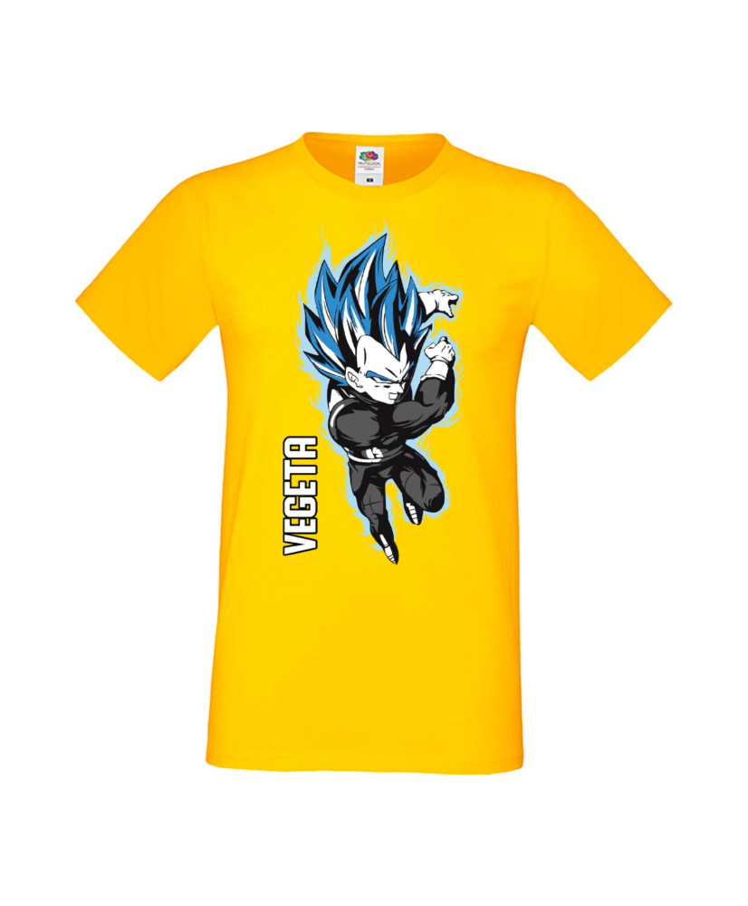 Мъжка Тениска Manga Anime Dragon Ball Z Vegeta Мъжка Тениска Manga Anime Dragon Ball Z Vegeta