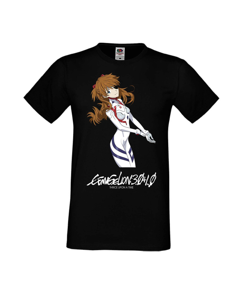 Мъжка Тениска Manga Anime Evangelion Asuka Langley Soryu