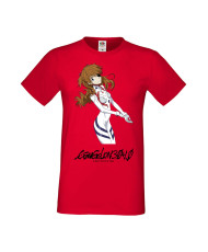 Мъжка Тениска Manga Anime Evangelion Asuka Langley Soryu