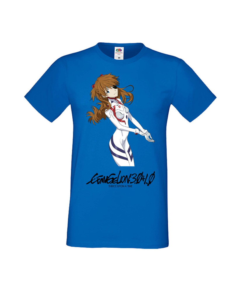 Мъжка Тениска Manga Anime Evangelion Asuka Langley Soryu