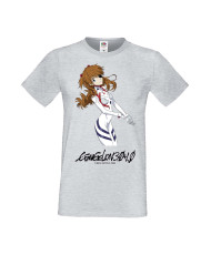 Мъжка Тениска Manga Anime Evangelion Asuka Langley Soryu