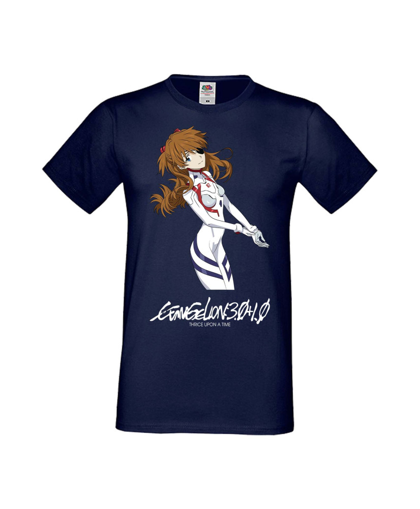 Мъжка Тениска Manga Anime Evangelion Asuka Langley Soryu