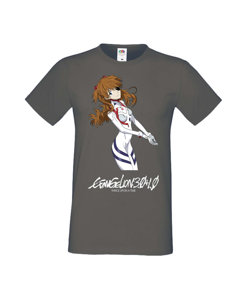 Мъжка Тениска Manga Anime Evangelion Asuka Langley Soryu