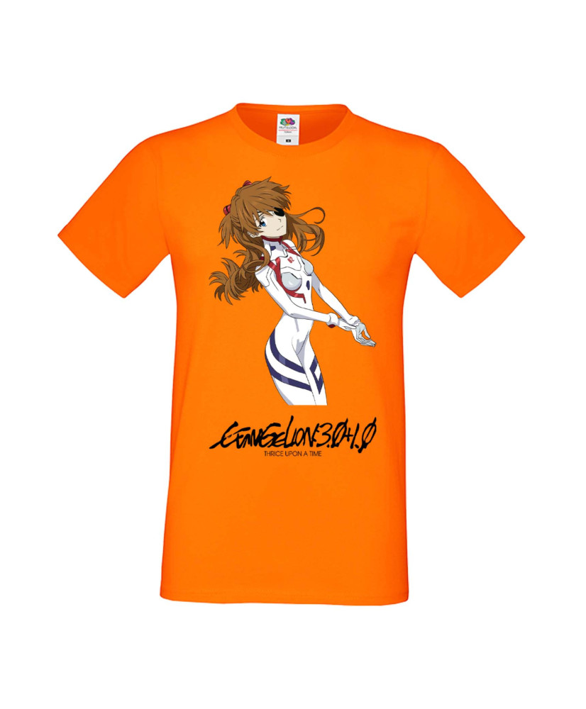 Мъжка Тениска Manga Anime Evangelion Asuka Langley Soryu