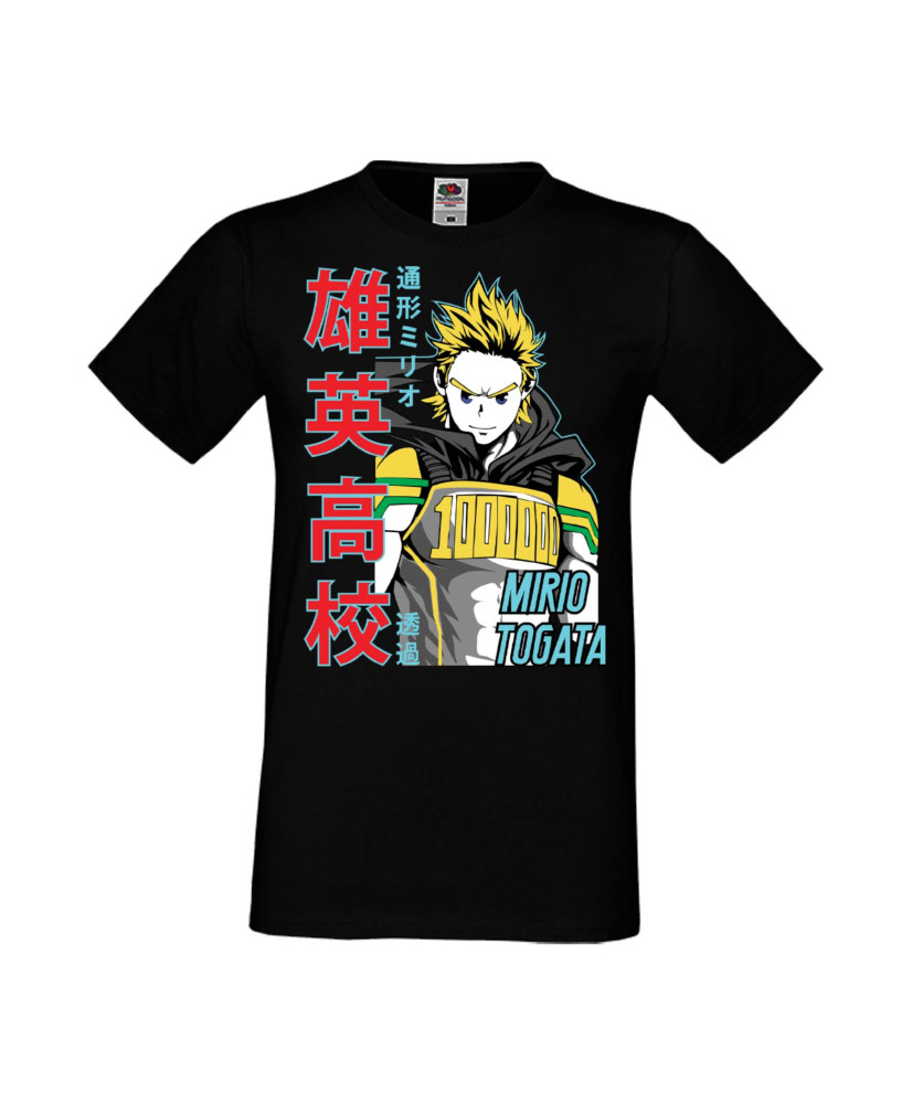 Мъжка Тениска Manga Anime My Hero Academia Mirio Togata 02