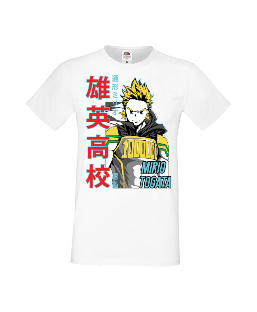 Мъжка Тениска Manga Anime My Hero Academia Mirio Togata 02