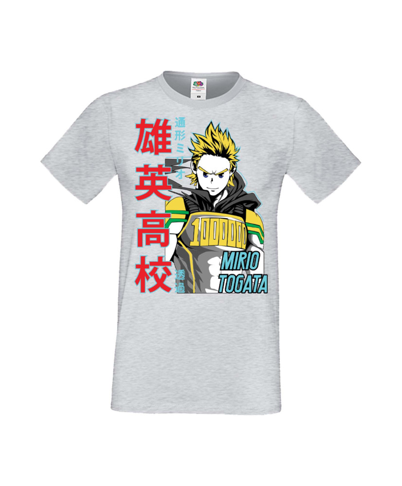 Мъжка Тениска Manga Anime My Hero Academia Mirio Togata 02