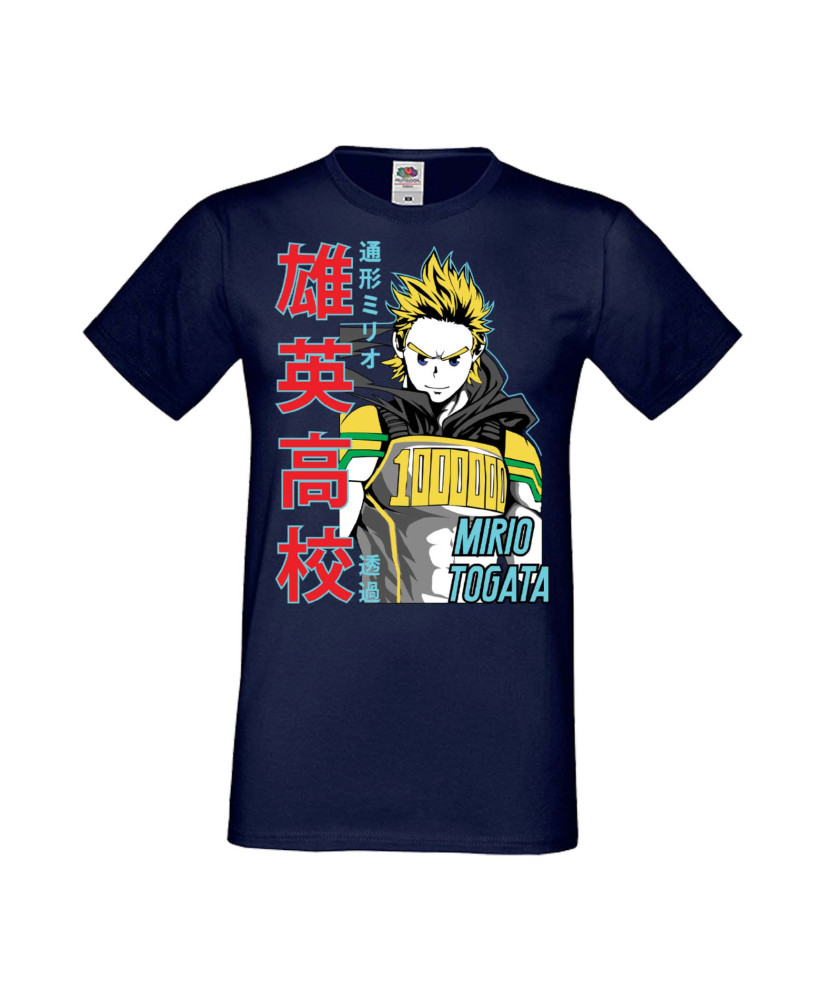 Мъжка Тениска Manga Anime My Hero Academia Mirio Togata 02