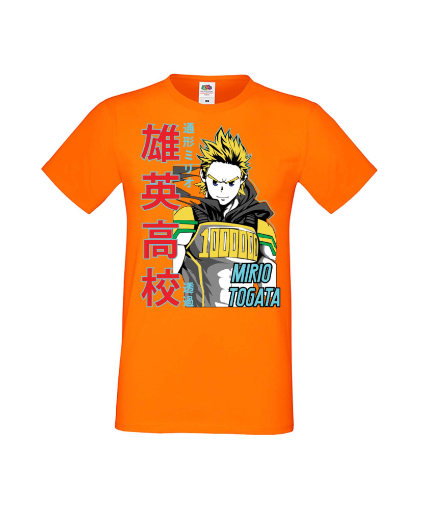 Мъжка Тениска Manga Anime My Hero Academia Mirio Togata 02