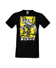 Мъжка Тениска Manga Anime Naruto Minato Namikaze