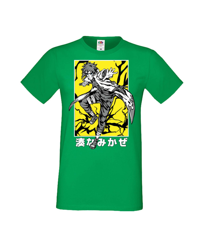 Мъжка Тениска Manga Anime Naruto Minato Namikaze Мъжка Тениска Manga Anime Naruto Minato Namikaze