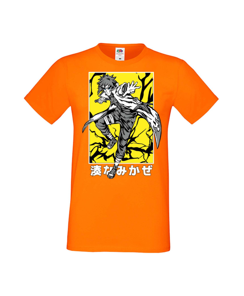 Мъжка Тениска Manga Anime Naruto Minato Namikaze Мъжка Тениска Manga Anime Naruto Minato Namikaze