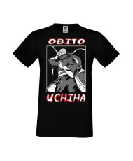 Мъжка Тениска Manga Anime Naruto Obito Uchiha