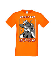 Мъжка Тениска Manga Anime Naruto Obito Uchiha
