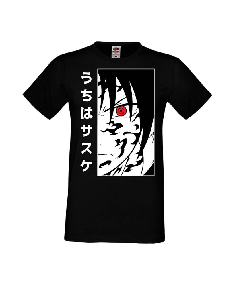 Мъжка Тениска Manga Anime Naruto Sasuke Uchiha 01 Мъжка Тениска Manga Anime Naruto Sasuke Uchiha 01