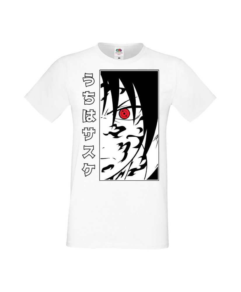 Мъжка Тениска Manga Anime Naruto Sasuke Uchiha 01 Мъжка Тениска Manga Anime Naruto Sasuke Uchiha 01