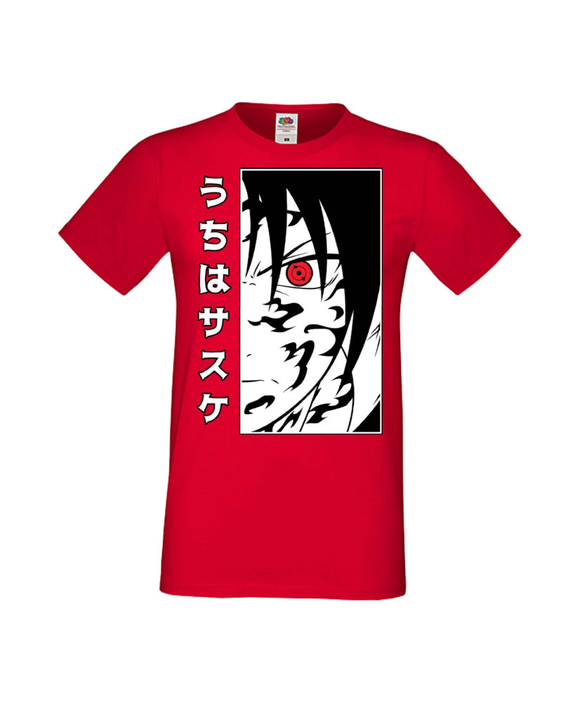 Мъжка Тениска Manga Anime Naruto Sasuke Uchiha 01 Мъжка Тениска Manga Anime Naruto Sasuke Uchiha 01