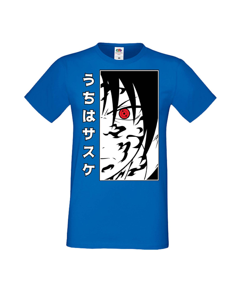 Мъжка Тениска Manga Anime Naruto Sasuke Uchiha 01 Мъжка Тениска Manga Anime Naruto Sasuke Uchiha 01