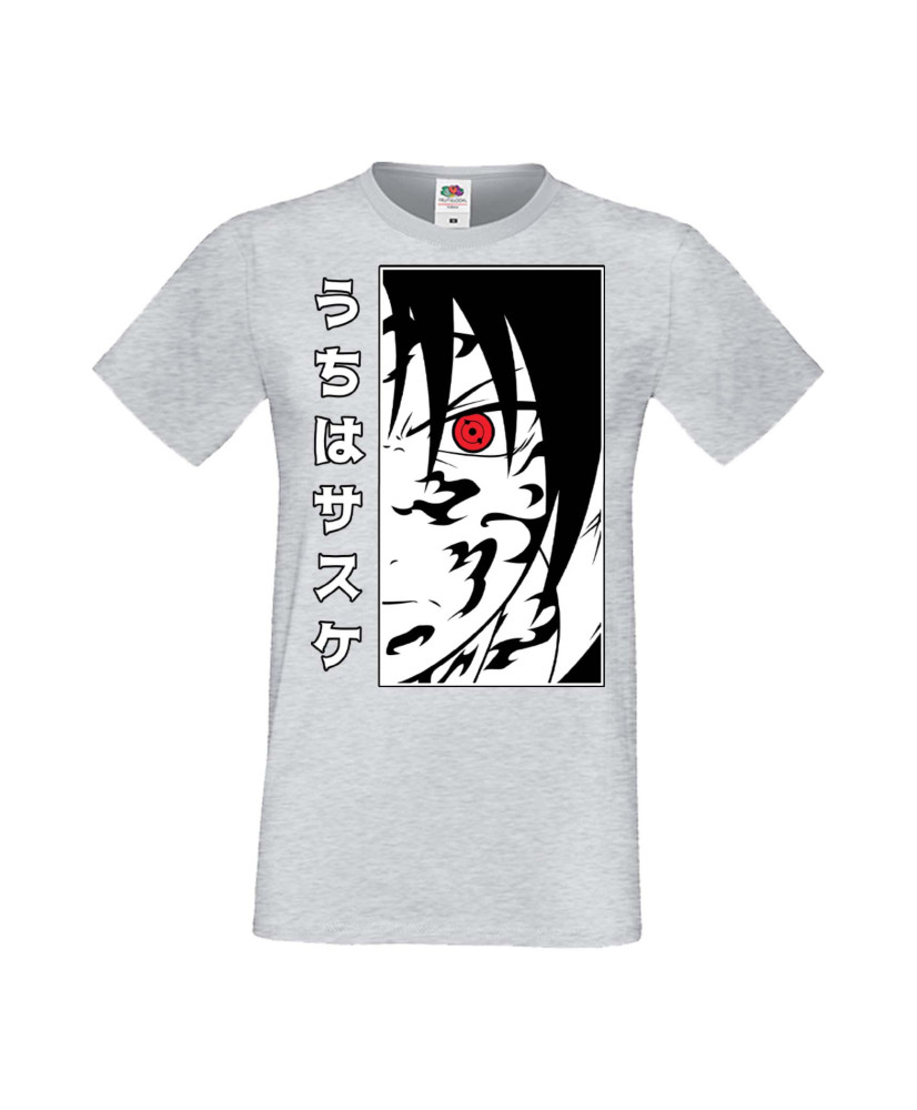 Мъжка Тениска Manga Anime Naruto Sasuke Uchiha 01 Мъжка Тениска Manga Anime Naruto Sasuke Uchiha 01