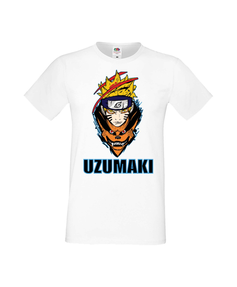Мъжка Тениска Manga Anime Naruto Uzumaki 01 Мъжка Тениска Manga Anime Naruto Uzumaki 01