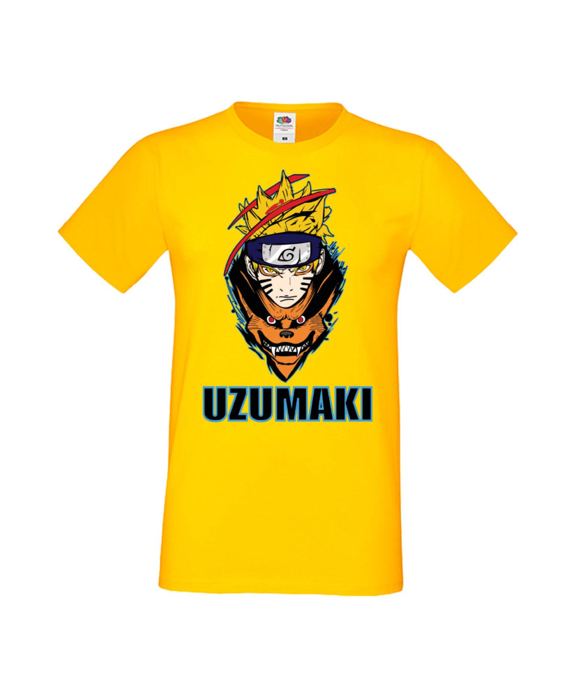 Мъжка Тениска Manga Anime Naruto Uzumaki 01