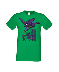Мъжка Тениска Manga Anime Neon Genesis Evangelion Eva Unit 00