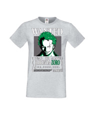 Мъжка Тениска Manga Anime One Piece Roronoa Zoro 01