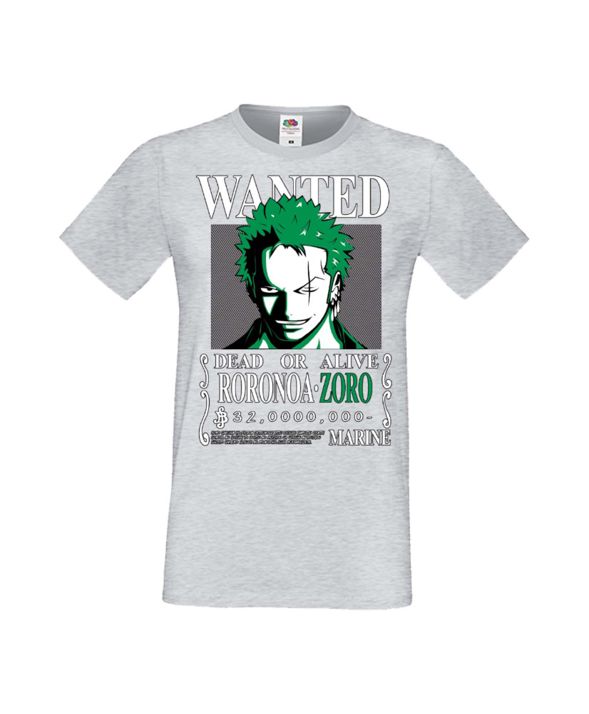 Мъжка Тениска Manga Anime One Piece Roronoa Zoro 01