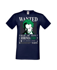 Мъжка Тениска Manga Anime One Piece Roronoa Zoro 01