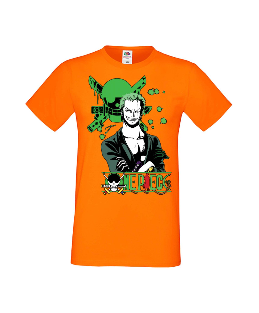 Мъжка Тениска Manga Anime One Piece Roronoa Zoro 03 Мъжка Тениска Manga Anime One Piece Roronoa Zoro 03