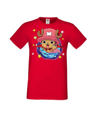 Мъжка Тениска Manga Anime One Piece Tony Tony Chopper