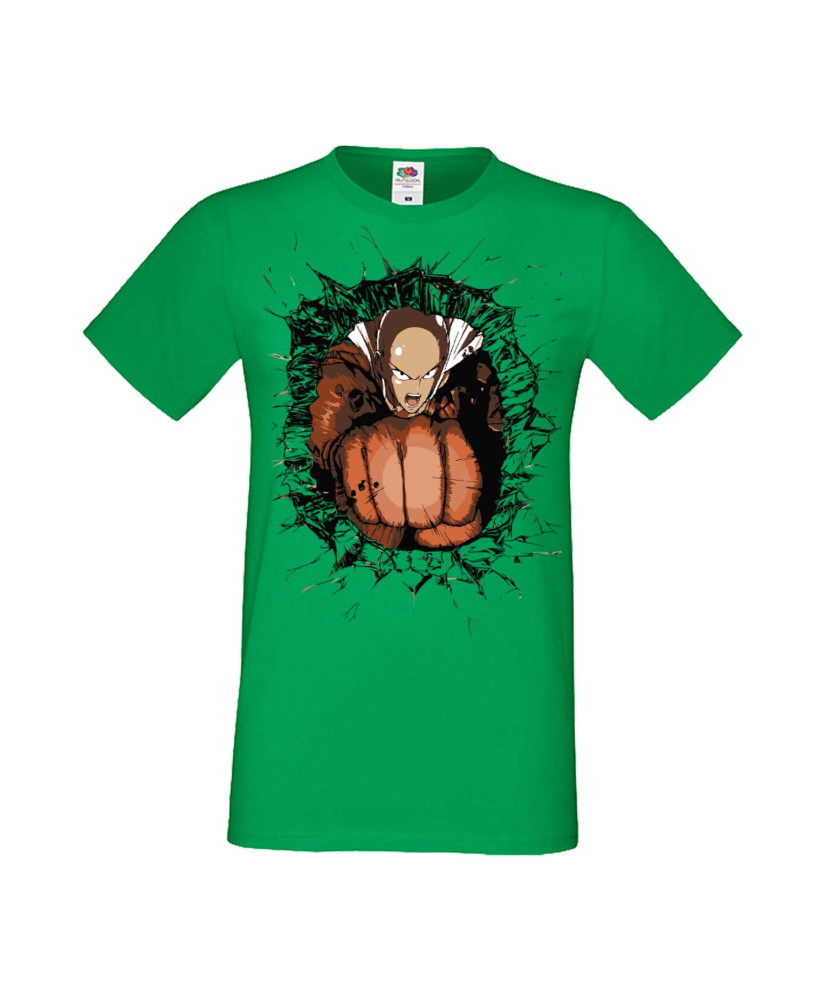 Мъжка Тениска Manga Anime One Punch Man 02 Мъжка Тениска Manga Anime One Punch Man 02