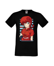 Мъжка Тениска Manga Anime Ranma Saotome