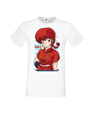 Мъжка Тениска Manga Anime Ranma Saotome