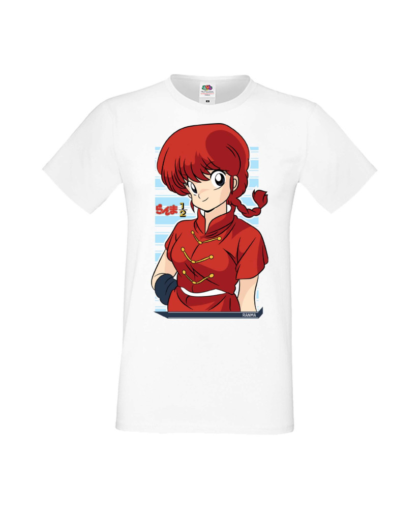 Мъжка Тениска Manga Anime Ranma Saotome