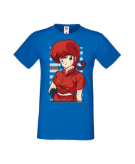 Мъжка Тениска Manga Anime Ranma Saotome