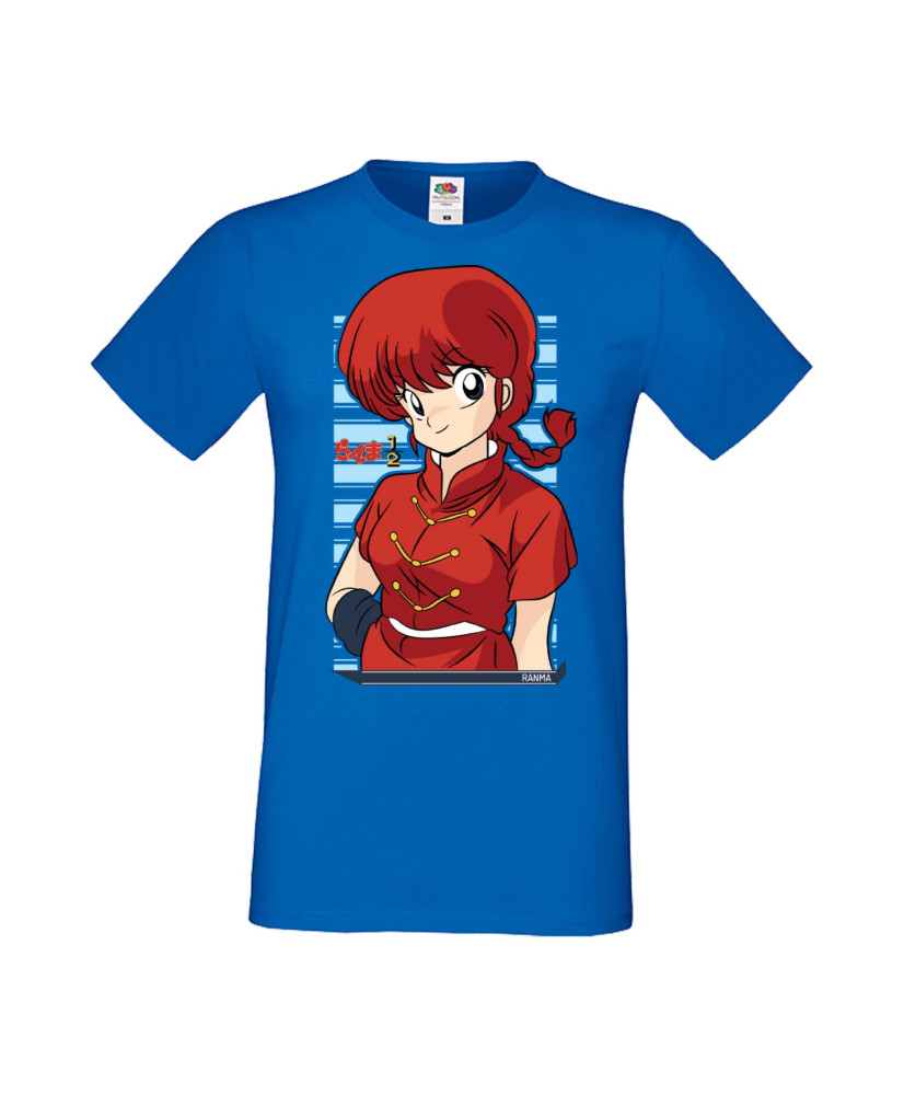 Мъжка Тениска Manga Anime Ranma Saotome