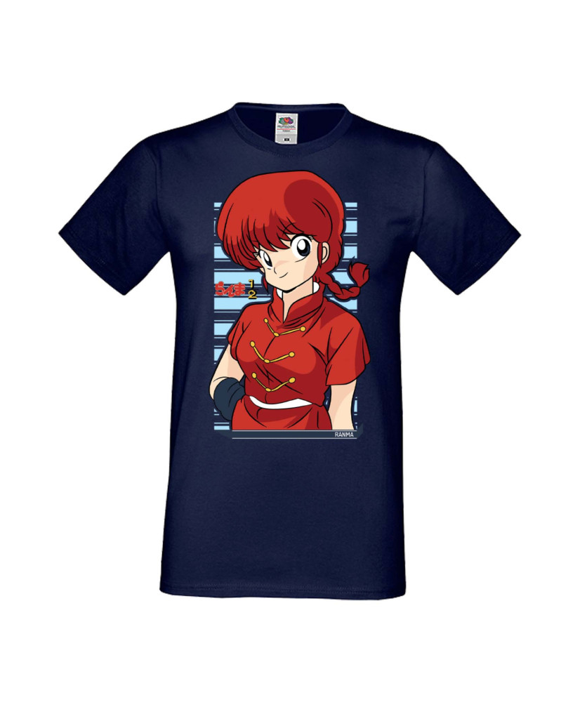 Мъжка Тениска Manga Anime Ranma Saotome Мъжка Тениска Manga Anime Ranma Saotome