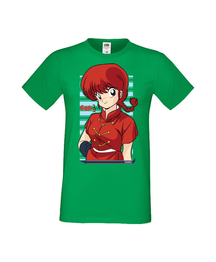 Мъжка Тениска Manga Anime Ranma Saotome