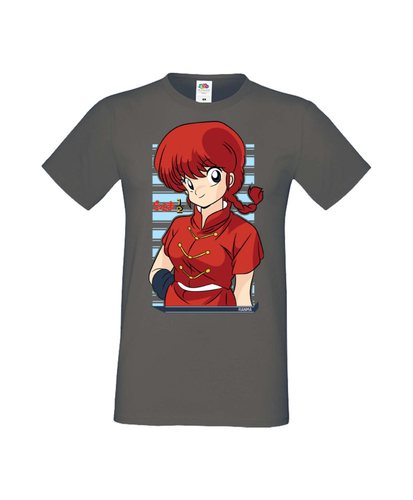 Мъжка Тениска Manga Anime Ranma Saotome Мъжка Тениска Manga Anime Ranma Saotome