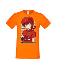 Мъжка Тениска Manga Anime Ranma Saotome