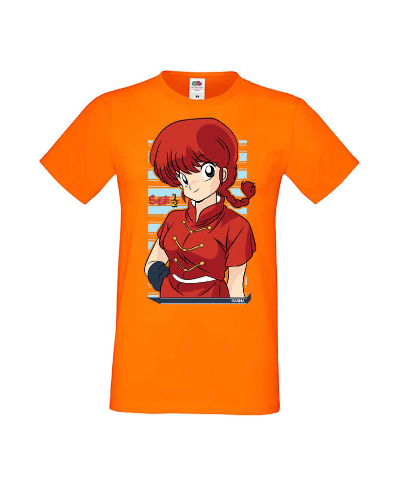 Мъжка Тениска Manga Anime Ranma Saotome Мъжка Тениска Manga Anime Ranma Saotome