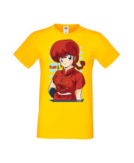 Мъжка Тениска Manga Anime Ranma Saotome