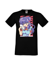 Мъжка Тениска Manga Anime Ranma Shampoo