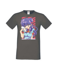 Мъжка Тениска Manga Anime Ranma Shampoo